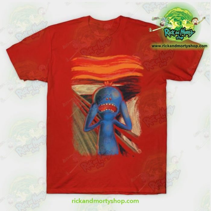 Rick & Morty Scream Of Pain T-Shirt Red / S T-Shirt