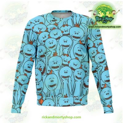 Rick & Morty Sweatshirt - Many Meeseeks Xs Athletic Aop
