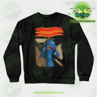 Rick & Morty Sweatshirt - Scream Of Pain Crewneck Black / S Athletic Aop