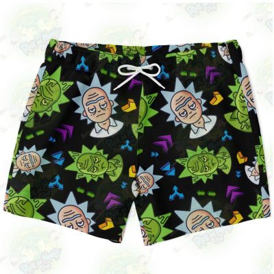 Rick & Morty Swim Trunk - Cute Face Sanchez Xs Trunks Men Aop