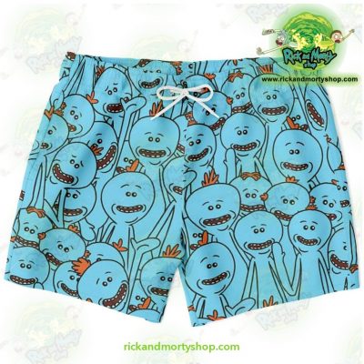 Rick & Morty Swim Trunk - Many Meeseeks Xs Trunks Men Aop