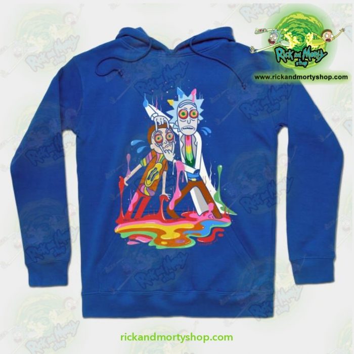 Rick & Morty Tripp Hoodie Blue / S Athletic - Aop