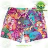 Rick & Morty Watercolor Swim Trunk Xs Trunks Men - Aop