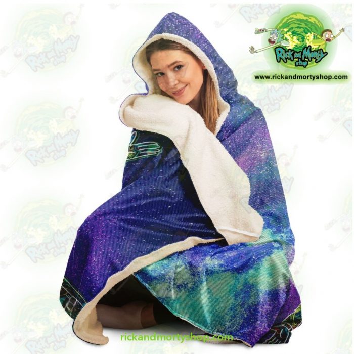 Rick Sanchez 3D Galaxy Hooded Blanket - Aop