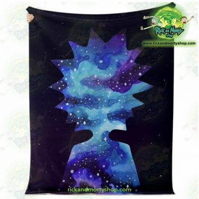 Rick Sanchez 3D Galaxy Microfleece Blanket Premium - Aop