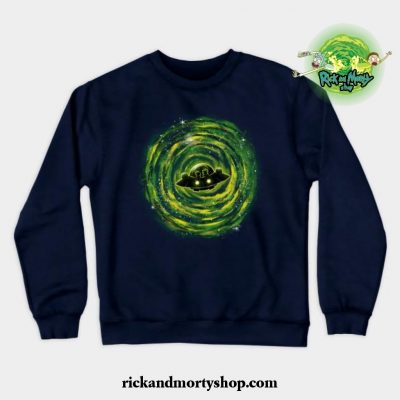 Dimensional Rikt Crewneck Sweatshirt Navy Blue / S