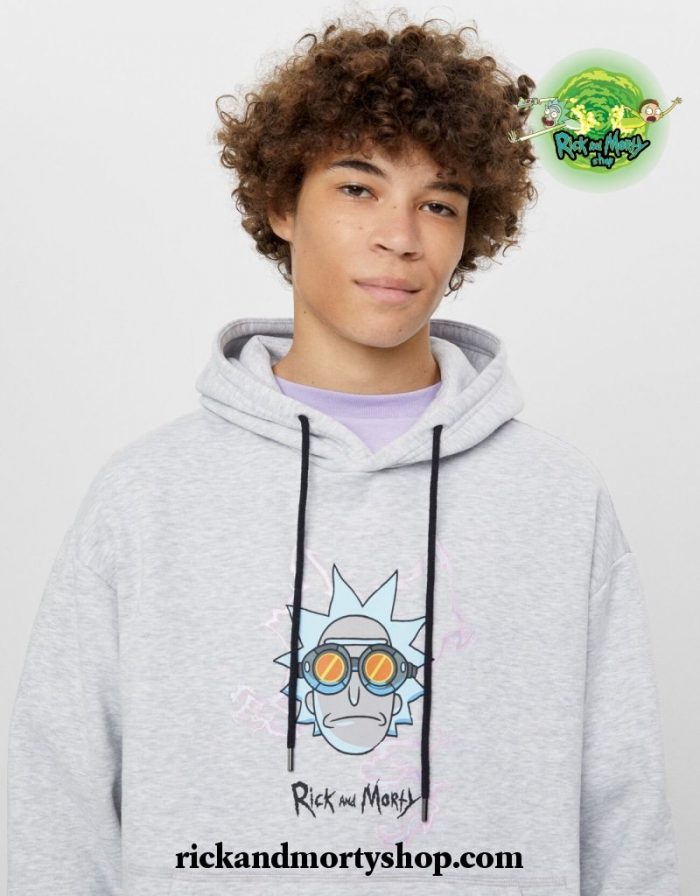 Grey R&M Hoodie