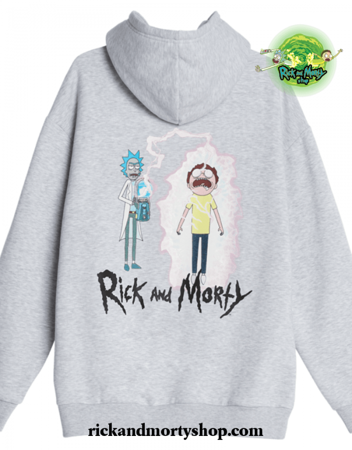 Grey R&M Hoodie