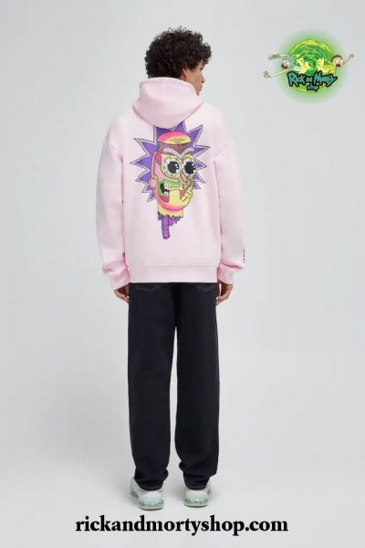 Pink Rick and Morty sweatshirt