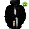 Rick And Morty Star Night 3D Hoodie