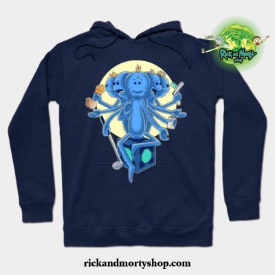 The Allseeker Hoodie Navy Blue / S