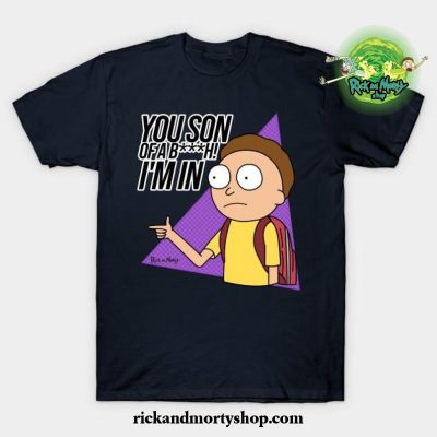 You Son Of A Bitch I_M In. T-Shirt Navy Blue / S