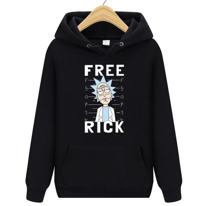 Rik Sanches Free Rik Hoodie - Rick And Morty Shop