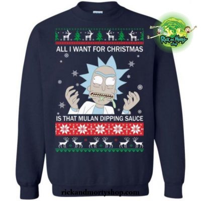 All I Want For Christmas Is That Mulan Dipping Sauce Sweater