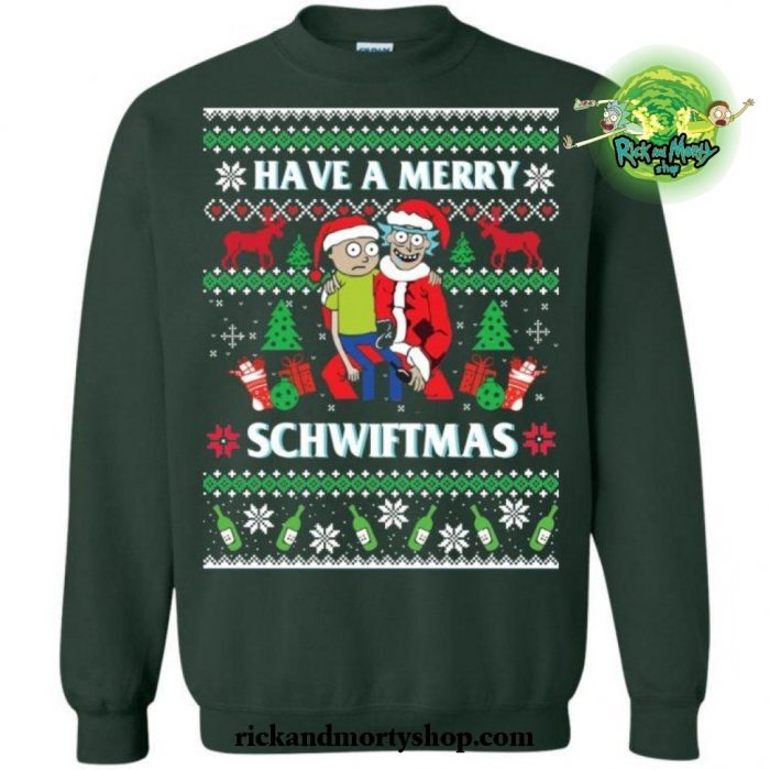 Have A Merry Schwiftmas Sweater S / Green