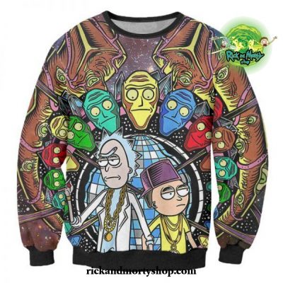 Rik And Mozty Infinity Stones Sweater