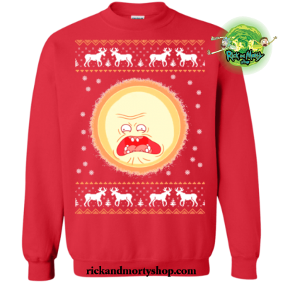 Screaming Sun Merry Christmas Sweater