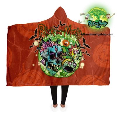 R&m Halloween 01 Hooded Blanket / 130*150Cm