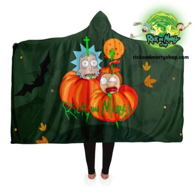R&m Halloween 03 Hooded Blanket / 130*150Cm