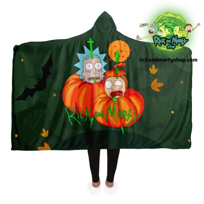 R&m Halloween 03 Hooded Blanket / 130*150Cm