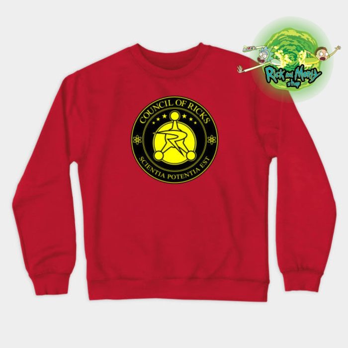 Council Of Ricks Sweatshirt Red / S