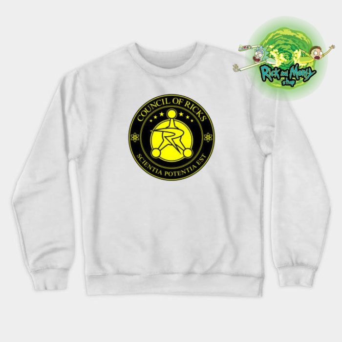 Council Of Ricks Sweatshirt White / S