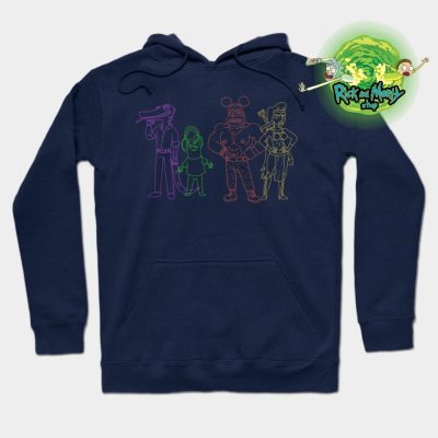 Interdimensional Cable Hoodie Navy Blue / S