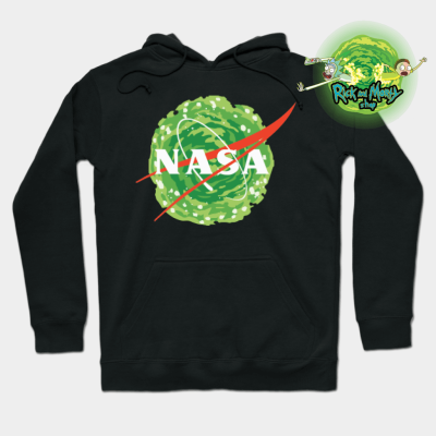 Nasa Rick Hoodie Black / S