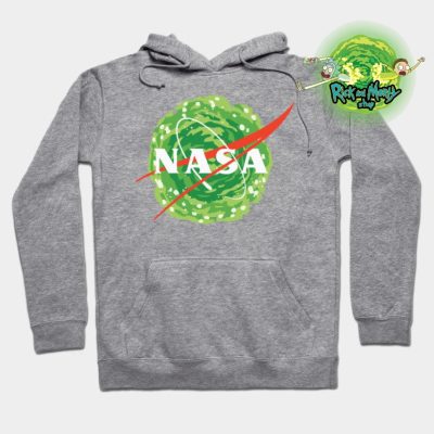 Nasa Rick Hoodie Gray / S