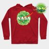 Nasa Rick Hoodie Red / S