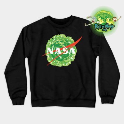 Nasa Rick Sweatshirt Black / S