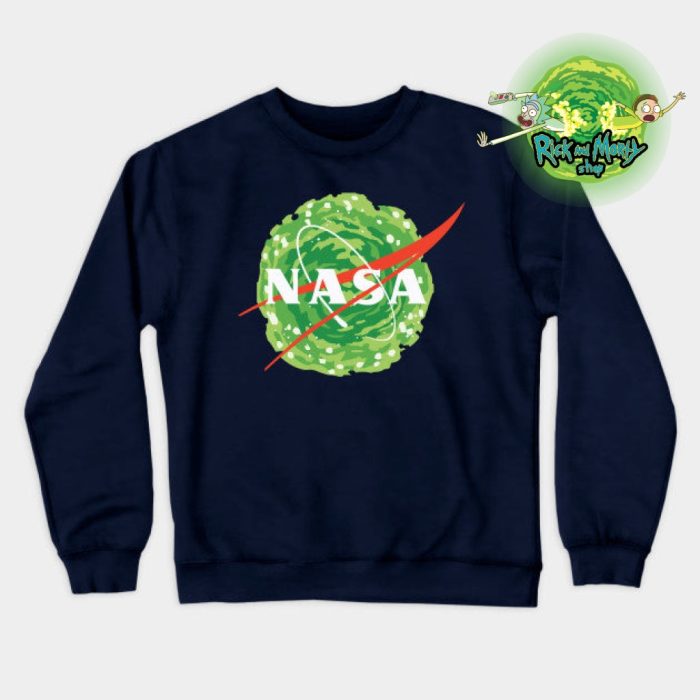Nasa Rick Sweatshirt Navy Blue / S