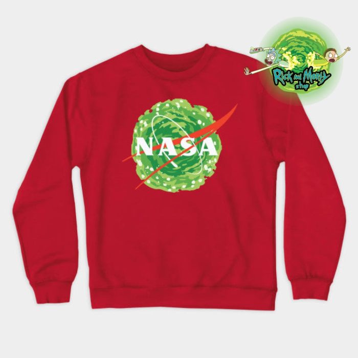 Nasa Rick Sweatshirt Red / S