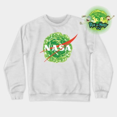 Nasa Rick Sweatshirt White / S