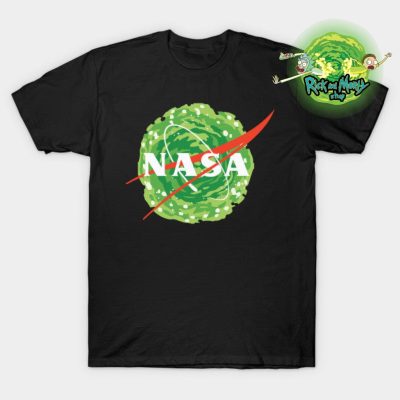 Nasa Rick T-Shirt Black / S