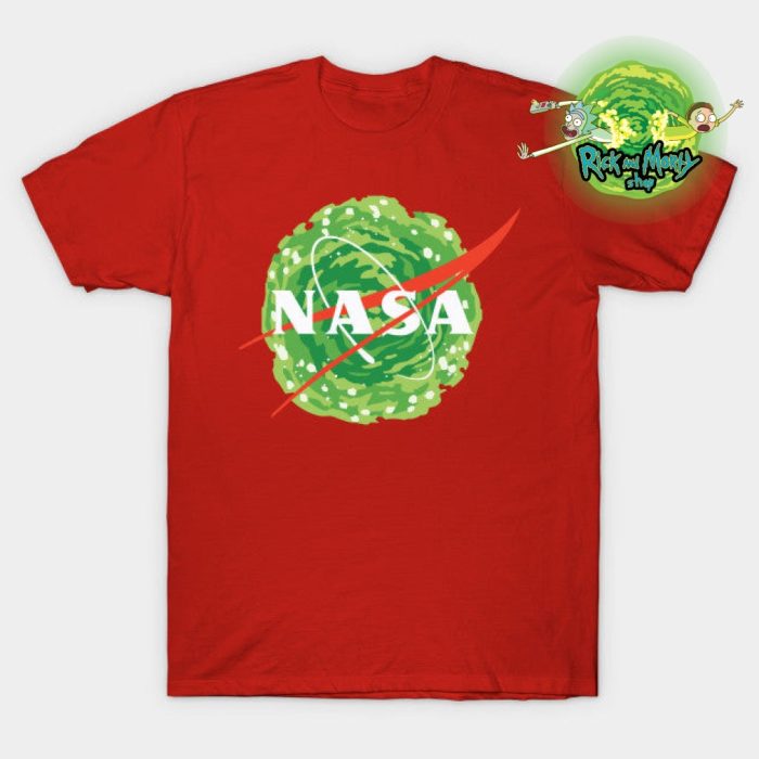 Nasa Rick T-Shirt White / S
