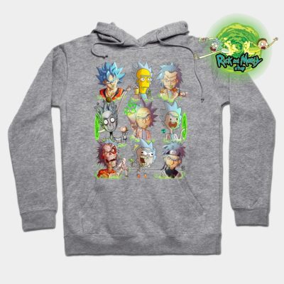 Rick Sanchez Hoodie Gray / S