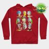 Rick Sanchez Hoodie Red / S