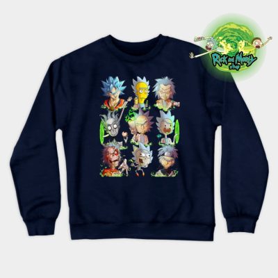 Rick Sanchez Sweatshirt Navy Blue / S