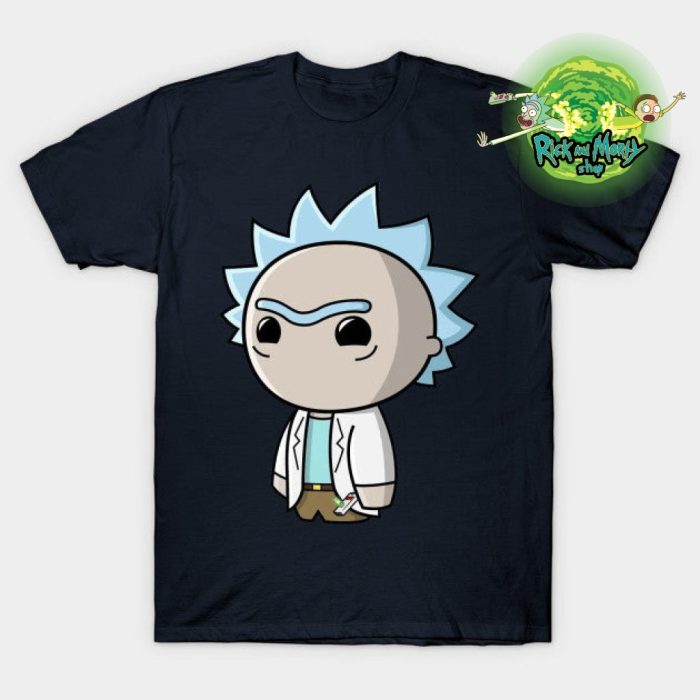 Rick T-Shirt Navy Blue / S