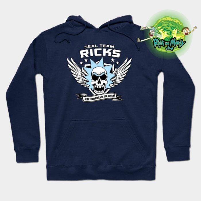 Seal Team Ricks Hoodie Navy Blue / S