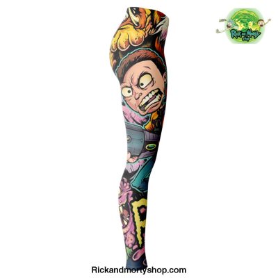 Collage Rick And Morty Leggings