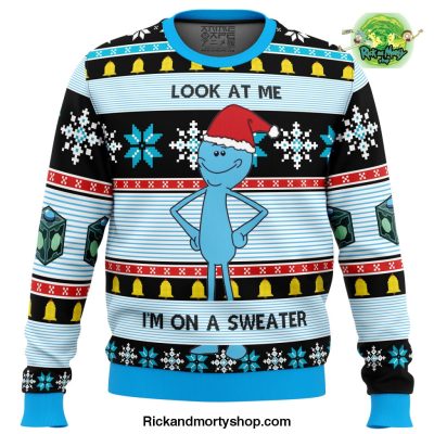 Mr. Meeseeks Ugly Christmas Sweater
