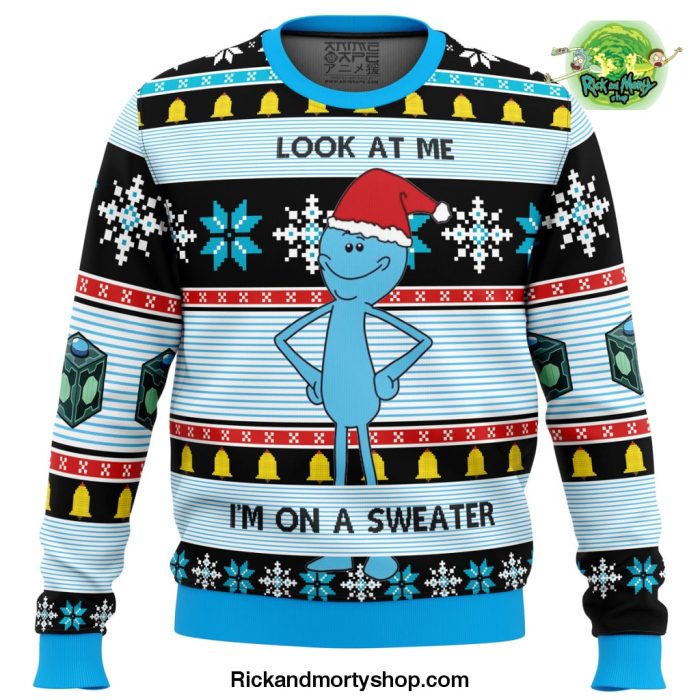 Mr. Meeseeks Ugly Christmas Sweater