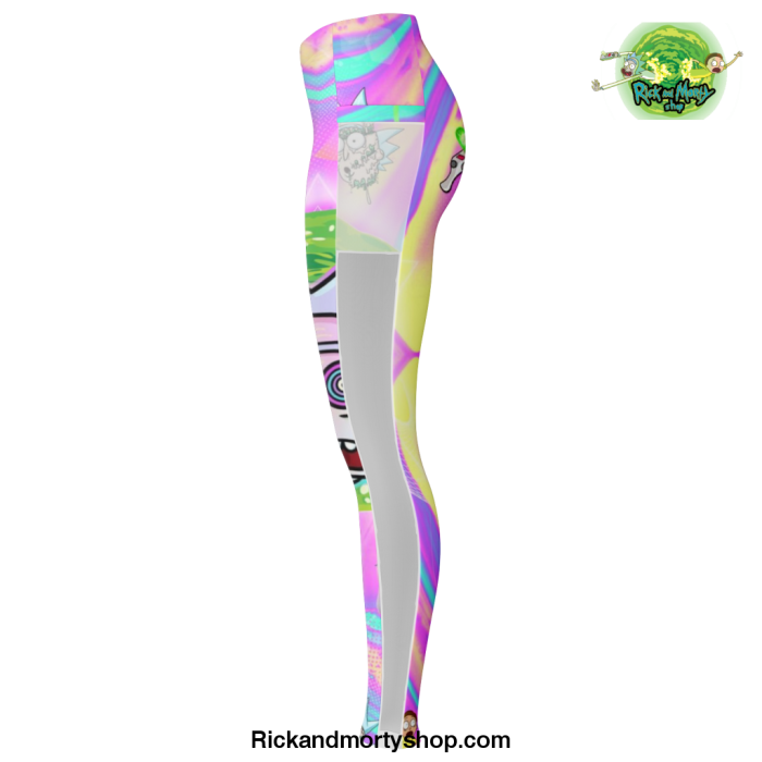 Rick And Morty Mesh Leggings