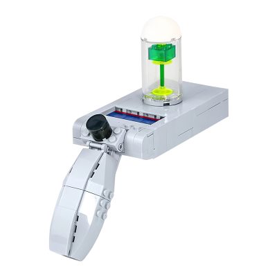 2022 Moc Technical Gun Toys Blocks Cartoon Movie Rick Creative Morty Portal Gun Building Blocks Idea 3 - Rick And Morty Shop