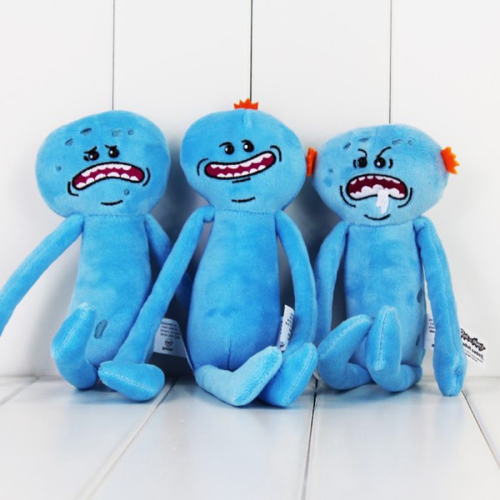 25cm 3 Styles Meeseeks Stuffed Plush Toys Dolls For Kids Gift - Rick And Morty Shop