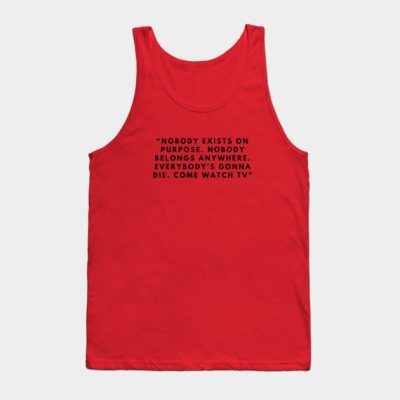Rick And Morty Funny Tank Top Official Cow Anime Merch