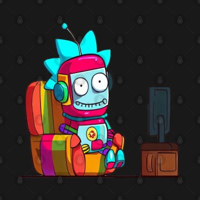Bots Love Rick Crewneck Sweatshirt Official Cow Anime Merch