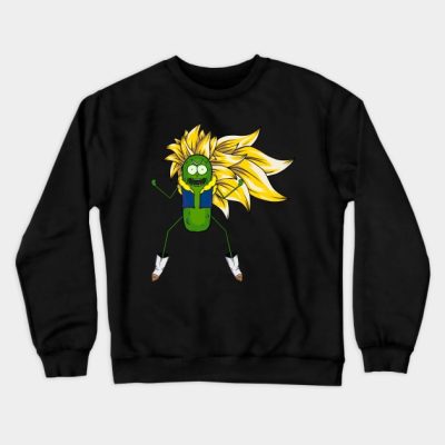 Pickle Saiyan Crewneck Sweatshirt Official Cow Anime Merch